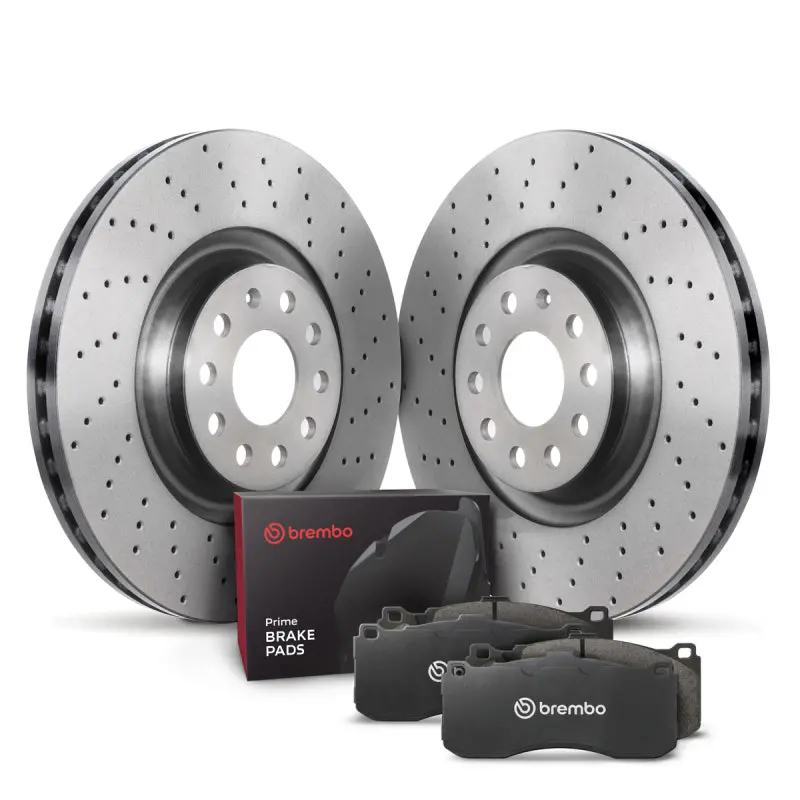 Brembo Oe Replacement Front Disc Brake Kit For 1995–2001 Acura Integra 1