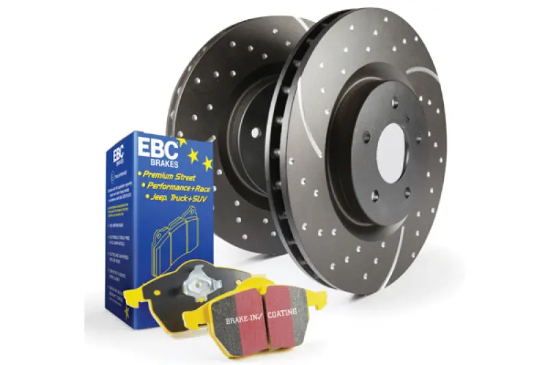 Ebc Yellowstuff High-Performance Brake Kit — S5 Series Pads And Gd Rotors 1