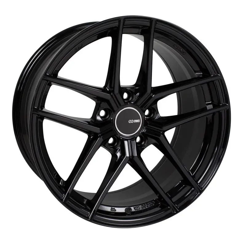 Enkei Ty5 Forged Alloy Wheel – 19X9.5", 5X114.3, +15Mm Offset, 72.6Mm Bore, Gloss Black 1