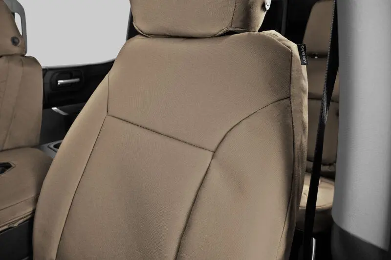 Covercraft Endura Precisionfit Seat Covers For 2004–2006 Acura Mdx – Front Row, Tan/Tan 1