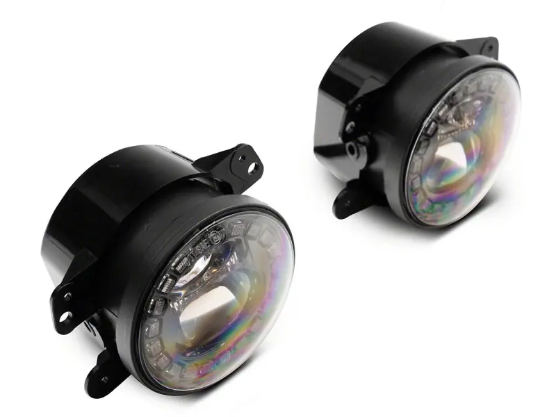 Raxiom Axial Series Nighthawk Led Fog Lights – Compatible With 2007–2018 Jeep Wrangler Jk & 2018–2023 Jl Models 1