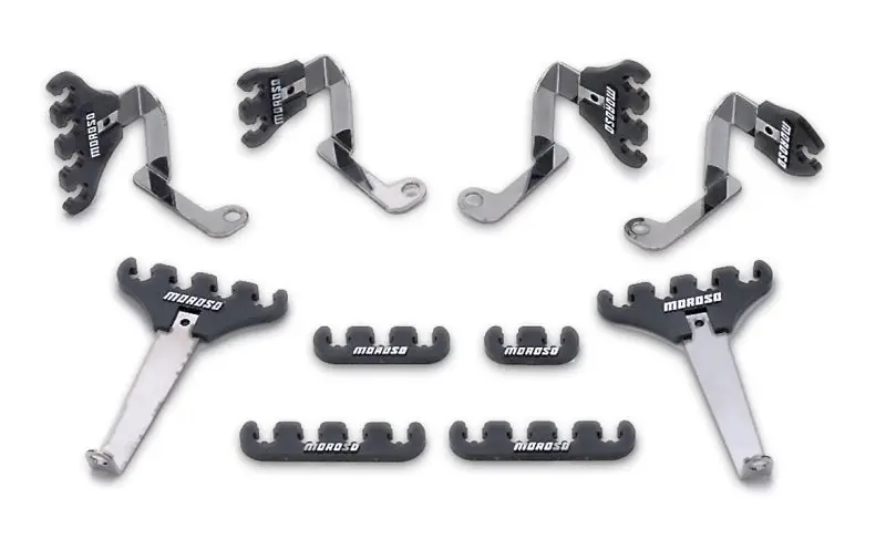 Moroso Ignition Wire Loom Kit – 7–9Mm Diameter, Black Finish For Ford Small-Block Engines 1