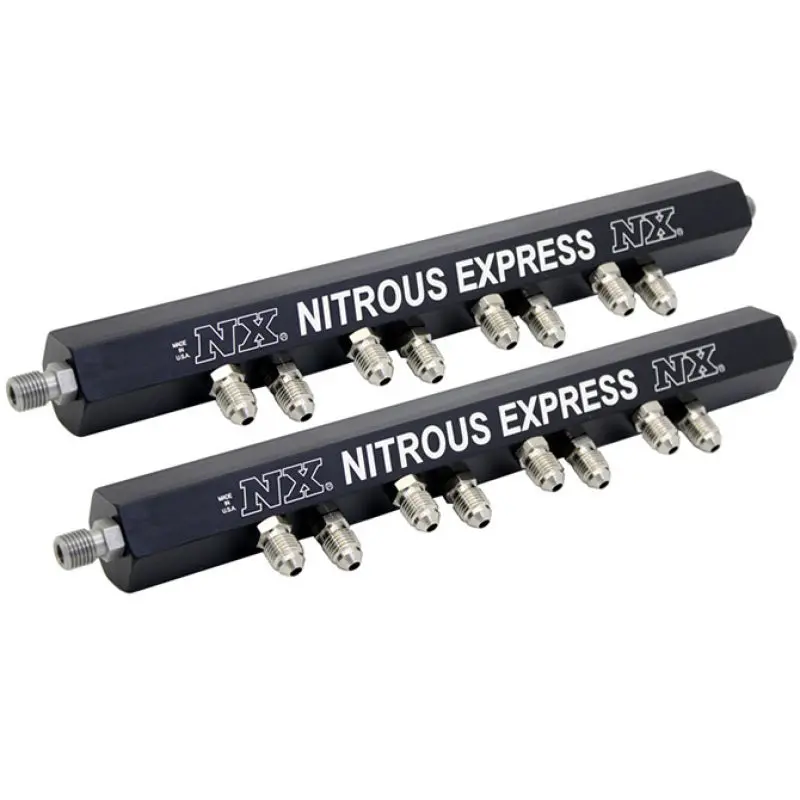 Nitrous Express Distribution Rail Kit (Single Hole Rails) 1