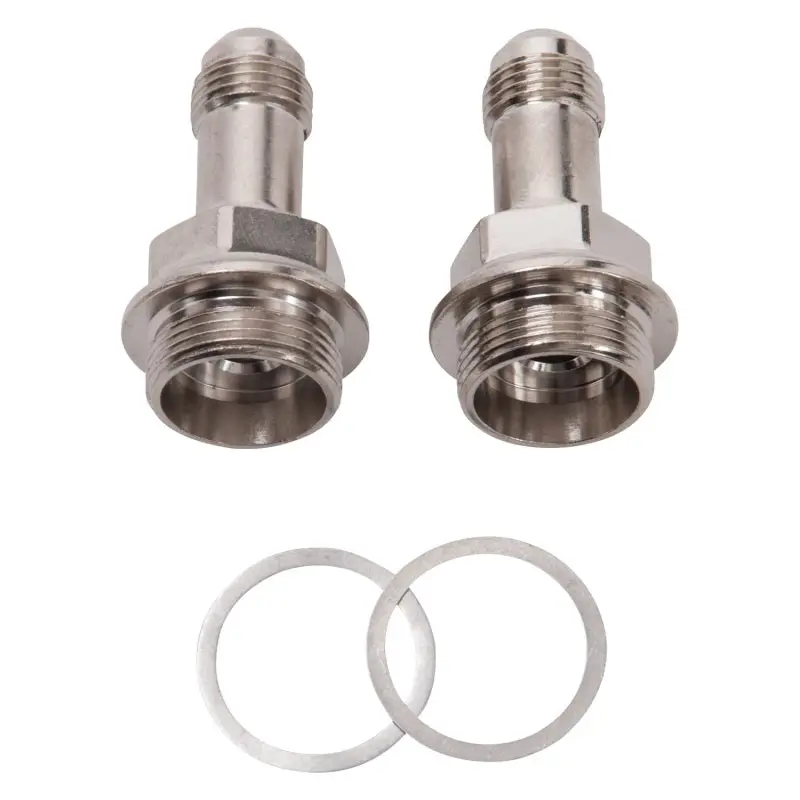 Russell Performance An Male Flare Fitting — 7/8In-20 X -6, Extended Length (2-Pack, Endura Series) 1