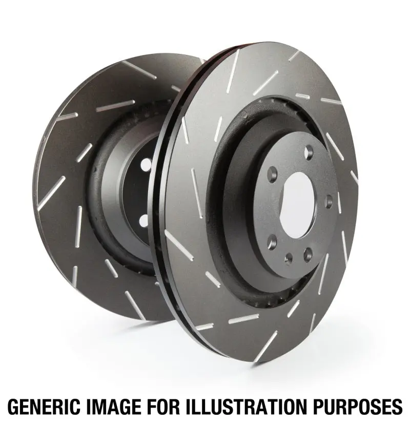 Ebc Usr Slotted Front Brake Rotors For 1996–1999 Bmw 840I (E31) 4.4L 1