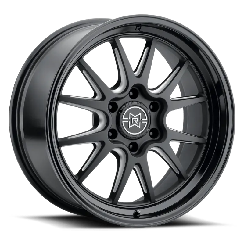 Method Mr802 Raised Double Black Milled Wheel – 22X12", 8X180, -40Mm Offset, 124.1Mm Bore 1