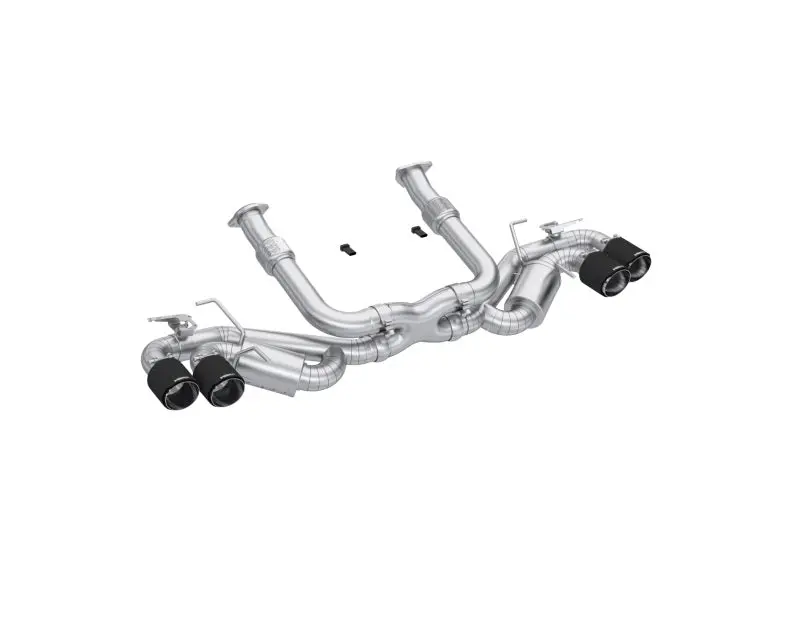 Mbrp Active Cat-Back Exhaust System For 2020–2024 Corvette C8 – 3" Diameter, Quad Split Rear Exit With Afm Simulation 1