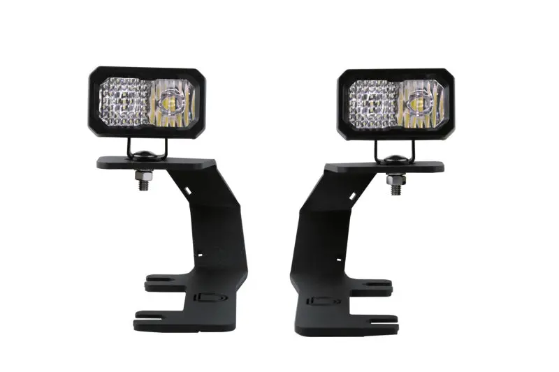 Diode Dynamics Ssc2 Led Ditch Light Kit For 2014–2019 Chevrolet Silverado & Gmc Sierra – Pro White Combo Beam 1