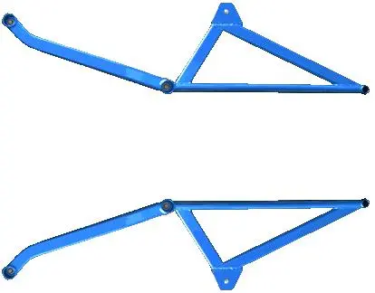 Cusco Cz4A Evo 10 Rear Floor Power Brace For Enhanced Chassis Rigidity 1