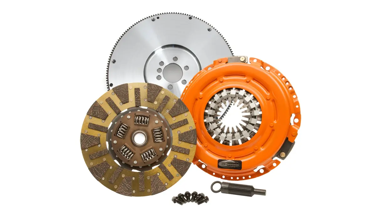 Dual Friction Clutch Assembly – Pressure Plate, Disc, And Flywheel Set (Part #Df997997) 1