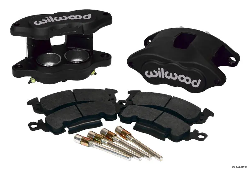Wilwood D52 Front Caliper Kit – Gray Type Iii Anodized, Dual 2.00" Pistons, Fits 1.04" Rotor 1