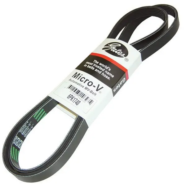 Gates Micro-V Serpentine Belt For 2000–2002 Dodge Dakota, 2009 Dodge Durango, 2009–2012 Ram, And 2012–2013 Ford F-Series 1