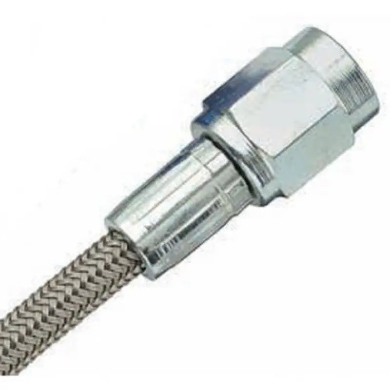 Fragola -2An Stainless Steel Brake Line – 14″ Length With -3An Steel Nuts 1