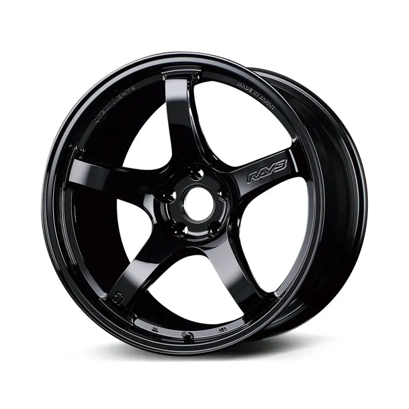 Gram Lights 57Cr Gloss Black Wheel – 18X10.5", +22Mm Offset, 5X114.3 Bolt Pattern 1