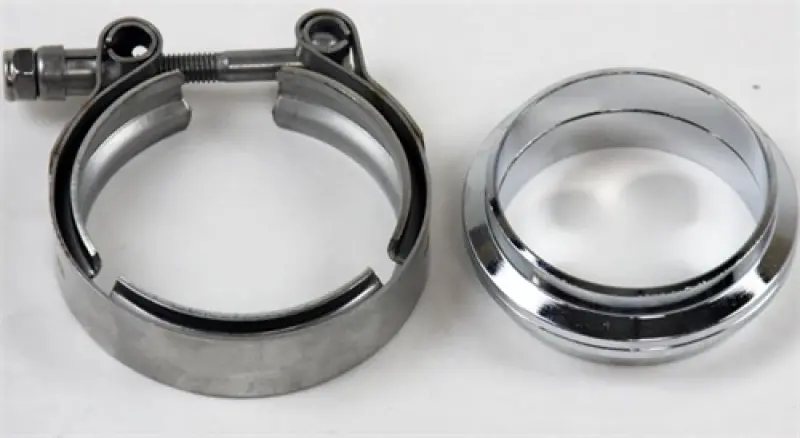 Granatelli 5-Inch Flat Flange Exhaust Adapters With V-Band Clamp 1