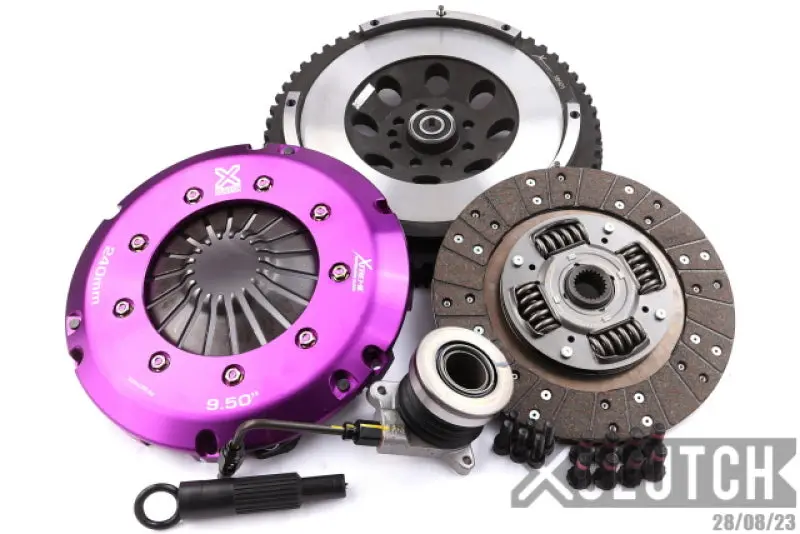 Xclutch Stage 1 Sprung Organic Clutch Kit For 2010–2012 Hyundai Genesis Coupe R-Spec 3.8L 1