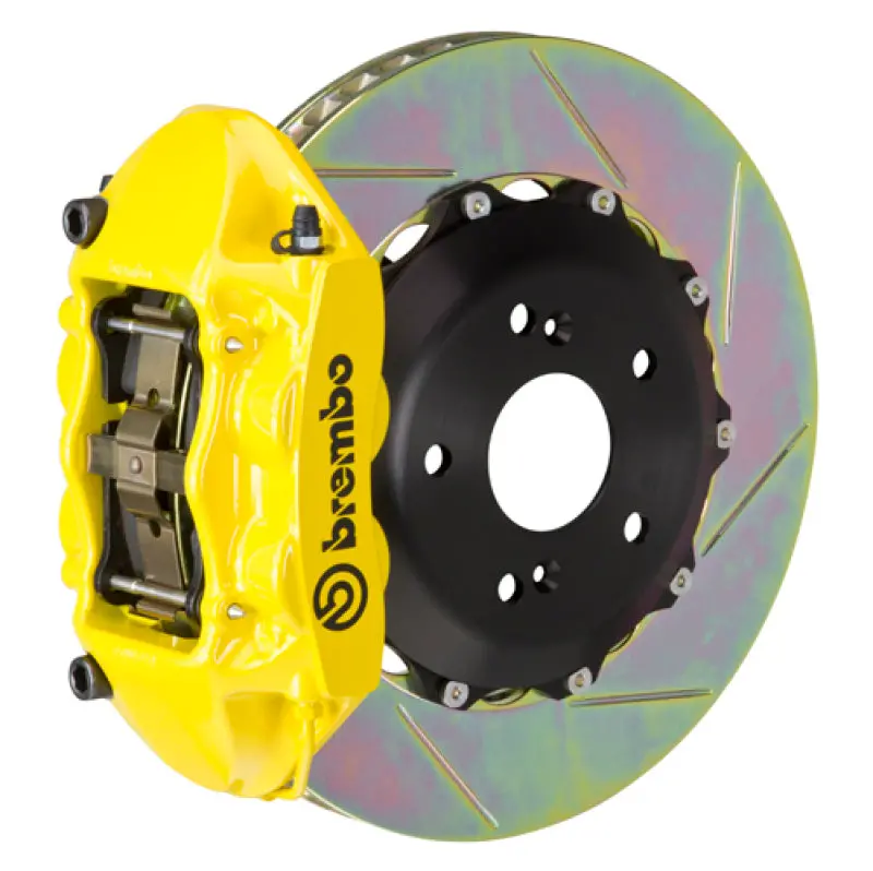 Brembo Gt Big Brake Kit – Rear 4-Piston Calipers With Slotted 328X28Mm Two-Piece Rotors For Evo Vi–Ix (1999–2007) 1