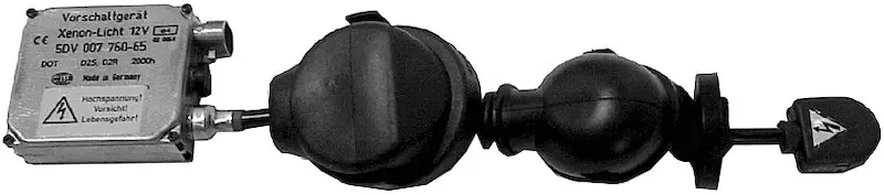 Hella Xenon Ballast Unit — Gen 3, 12V, 90° Output Angle 1